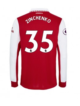 Arsenal Oleksandr Zinchenko #35 Heimtrikot 2022-23 Langarm
